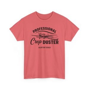 Professional Crop Duster T-Shirt — "Silent but Deadly" Vintage Airplane Tee