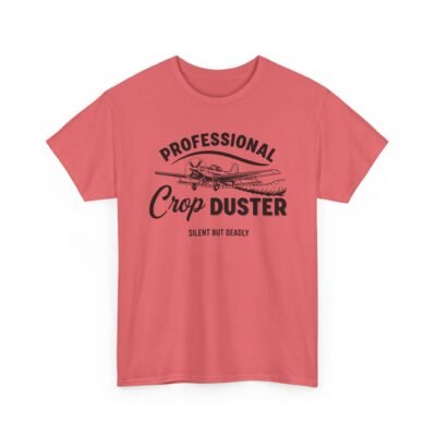 Professional Crop Duster T-Shirt — "Silent but Deadly" Vintage Airplane Tee