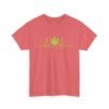 Cannabis Heartbeat Tee — Marijuana Leaf ECG