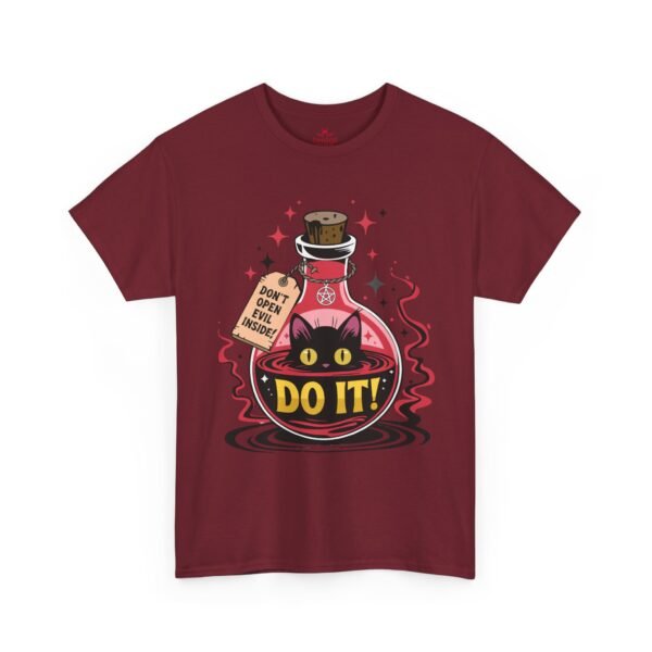 T-Shirt — Cute Witch Potion Cat 'Do It!' Graphic Tee