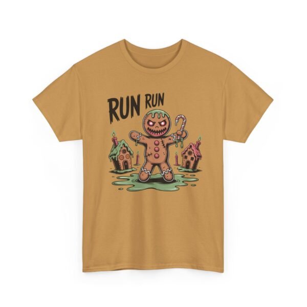 1420059454965599313_2048.jpeg Run Run Gingerbread Horror T-Shirt