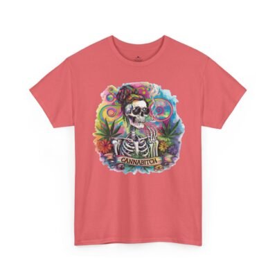 "Cannabitch" Colorful Day of the Dead Style