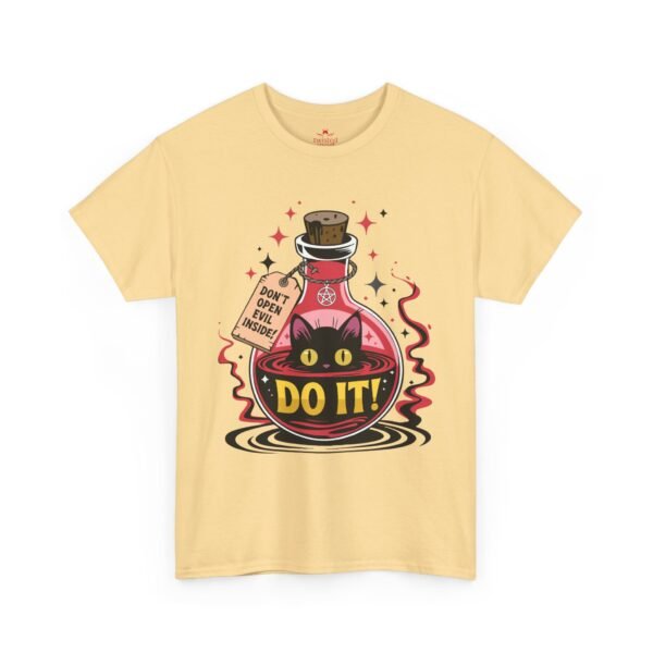 T-Shirt — Cute Witch Potion Cat 'Do It!' Graphic Tee