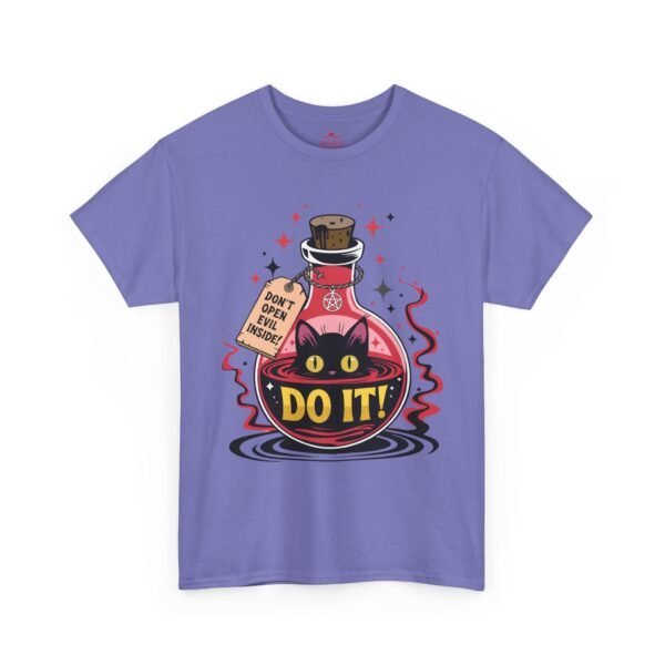 T-Shirt — Cute Witch Potion Cat 'Do It!' Graphic Tee