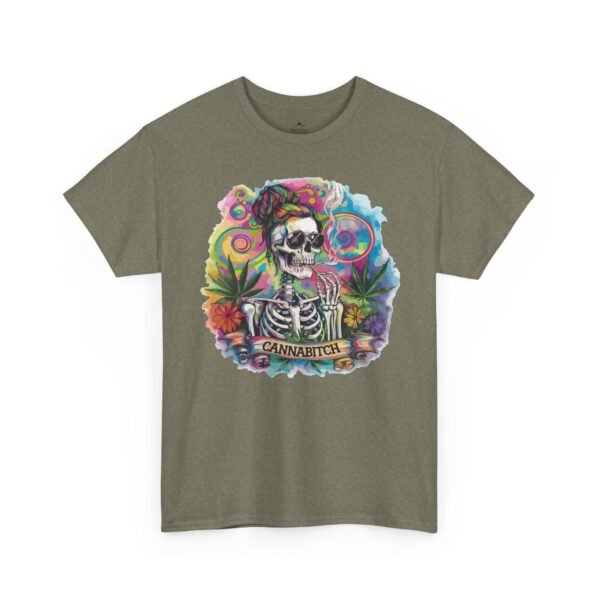 "Cannabitch" Colorful Day of the Dead Style