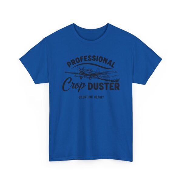 Professional Crop Duster T-Shirt — "Silent but Deadly" Vintage Airplane Tee