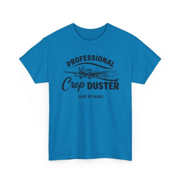 Professional Crop Duster T-Shirt — "Silent but Deadly" Vintage Airplane Tee