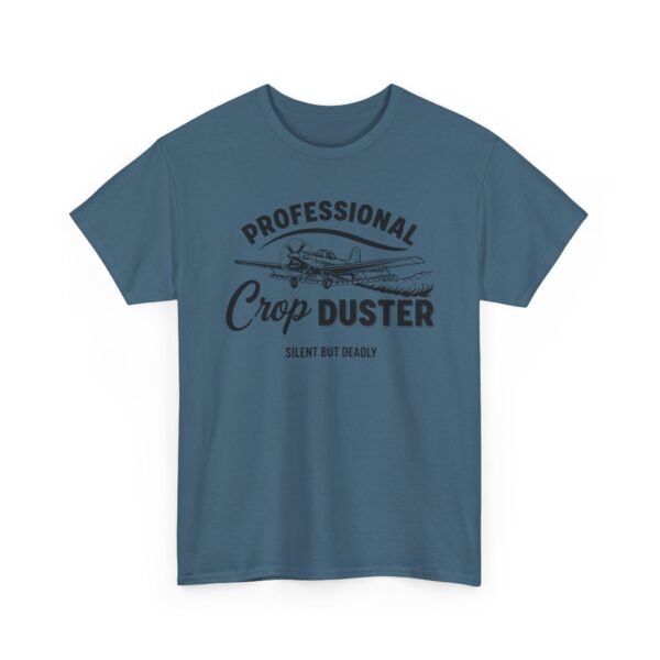Professional Crop Duster T-Shirt — "Silent but Deadly" Vintage Airplane Tee