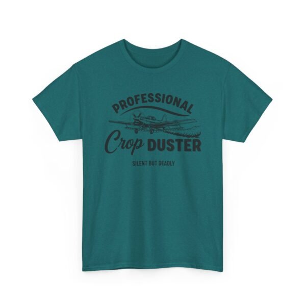 Professional Crop Duster T-Shirt — "Silent but Deadly" Vintage Airplane Tee