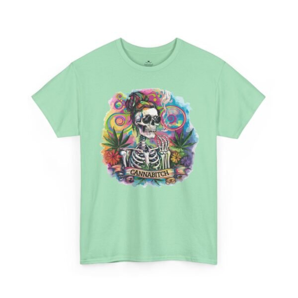 "Cannabitch" Colorful Day of the Dead Style