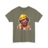 Construction Worker Beer T-Shirt — Funny Hard Hat Drinker Tee
