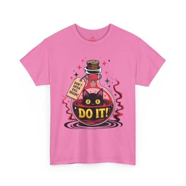 T-Shirt — Cute Witch Potion Cat 'Do It!' Graphic Tee