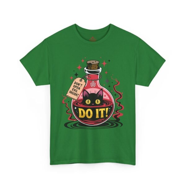 T-Shirt — Cute Witch Potion Cat 'Do It!' Graphic Tee