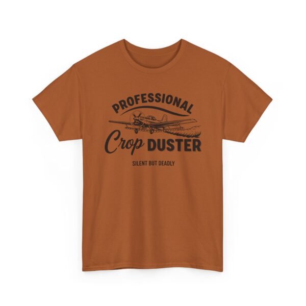 Professional Crop Duster T-Shirt — "Silent but Deadly" Vintage Airplane Tee