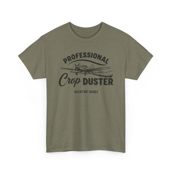 Professional Crop Duster T-Shirt — "Silent but Deadly" Vintage Airplane Tee