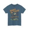 Hang In There It Gets Worse T-Shirt — Funny Frog Graphic Tee