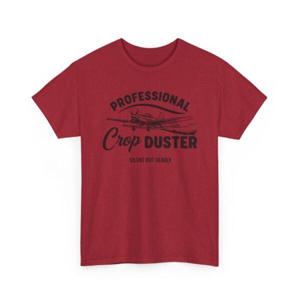 Professional Crop Duster T-Shirt — "Silent but Deadly" Vintage Airplane Tee