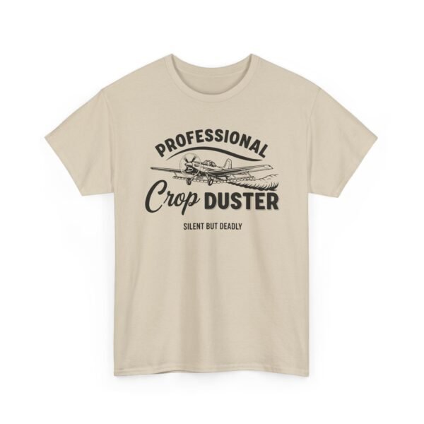 Professional Crop Duster T-Shirt — "Silent but Deadly" Vintage Airplane Tee