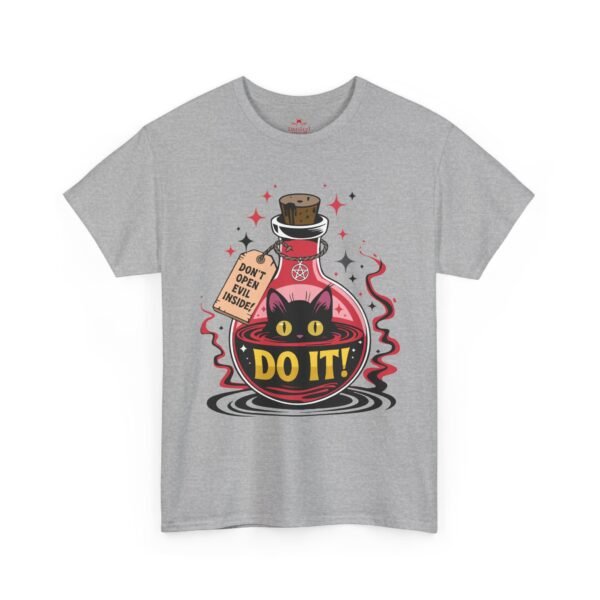T-Shirt — Cute Witch Potion Cat 'Do It!' Graphic Tee