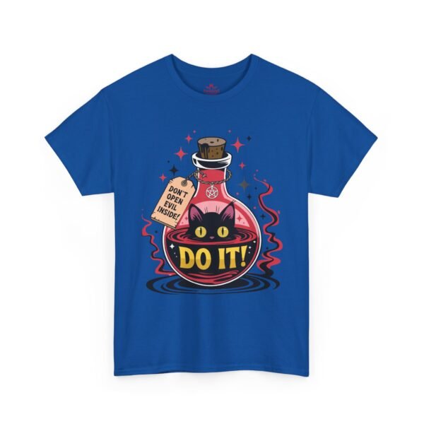 T-Shirt — Cute Witch Potion Cat 'Do It!' Graphic Tee