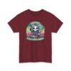 Gardening Skull Tee — "Gardening Because Murder's Wrong" Funny Plant Lover Shirt