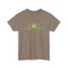 Cannabis Heartbeat Tee — Marijuana Leaf ECG