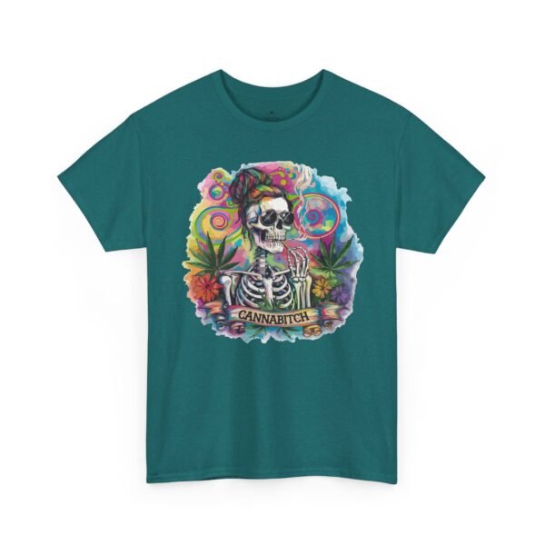 "Cannabitch" Colorful Day of the Dead Style