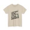 8104396679283566747_2048.jpeg Funny Tea T-Shirt — “I Like People the Way I Like My Tea… In a Bag Underwater” Novelty Tee