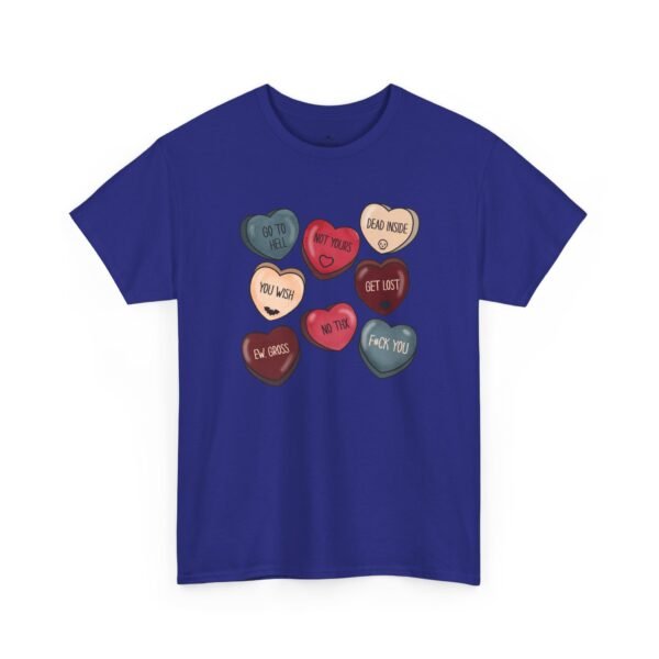 Valentine Conversation Hearts with Sassy Phrases Valentine  Tee