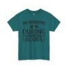 Drinking Hours Tee — "No Working During Drinking Hours" Funny Bar Shirt