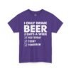 Beer Lover T‑Shirt – "I Only Drink Beer 3 Days a Week: Yesterday, Today, Tomorrow"