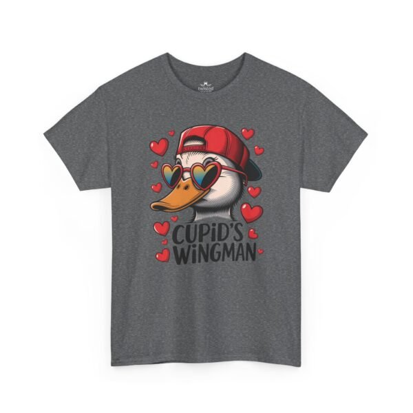 Cupid's Wingman Duck T-Shirt — Cute Valentine’s Day Graphic Tee
