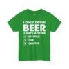 Beer Lover T‑Shirt – "I Only Drink Beer 3 Days a Week: Yesterday, Today, Tomorrow"