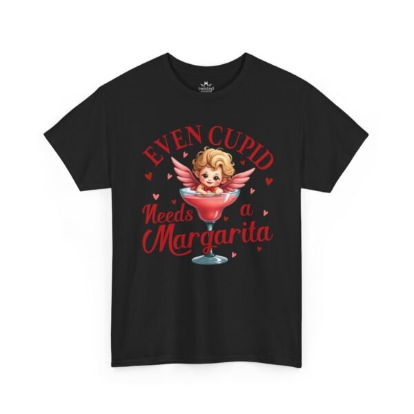 Margarita Cupid Tee – "Even Cupid Needs a Margarita" Funny Valentine’s Day T‑Shirt