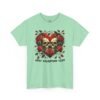 Anti Valentine Club T‑Shirt – Skull Heart with Roses