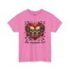 Anti Valentine Club T‑Shirt – Skull Heart with Roses