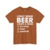 Beer Lover T‑Shirt – "I Only Drink Beer 3 Days a Week: Yesterday, Today, Tomorrow"