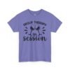 Wine T-Shirt — "Group Therapy in Session" Funny Wine Lover Tee
