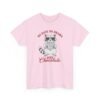 No Date No Drama Just Chocolate T-Shirt — Raccoon Cozy Valentine Tee