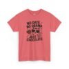 "No Date, No Drama, Just Chocolate" Cute Cat Valentine Tee