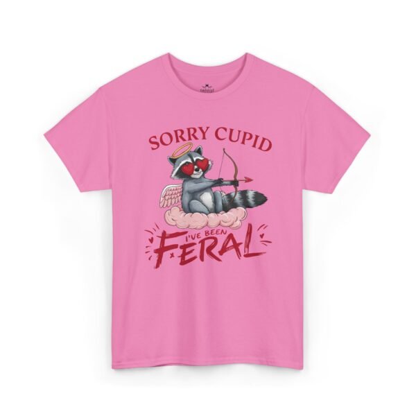 Sorry Cupid Feral Cat Tee – Funny Anti-Valentine Graphic T-Shirt