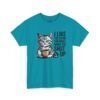 5463914336898731265_2048.jpeg Cat Coffee Tee — "I Like The Sound You Make When You Shut Up" Funny Cat T-Shirt
