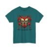 Anti Valentine Club T‑Shirt – Skull Heart with Roses