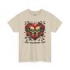 Anti Valentine Club T‑Shirt – Skull Heart with Roses