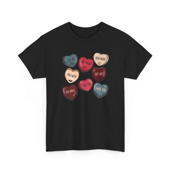 Valentine Conversation Hearts with Sassy Phrases Valentine  Tee