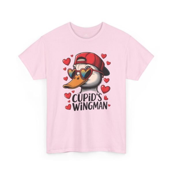 Cupid's Wingman Duck T-Shirt — Cute Valentine’s Day Graphic Tee