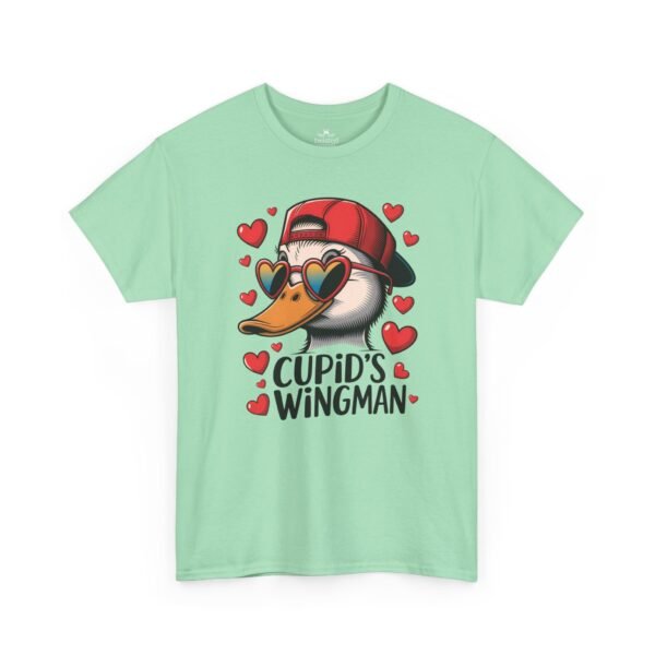 Cupid's Wingman Duck T-Shirt — Cute Valentine’s Day Graphic Tee