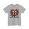Anti Valentine Club T‑Shirt – Skull Heart with Roses