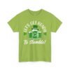 St. Patrick's Day Tee - "Let's Get Ready To Stumble" Beer & Shamrock Graphic