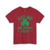 Kiss Me And Sign My Shirt T-Shirt – St. Patrick’s Day Shamrock Party Tee